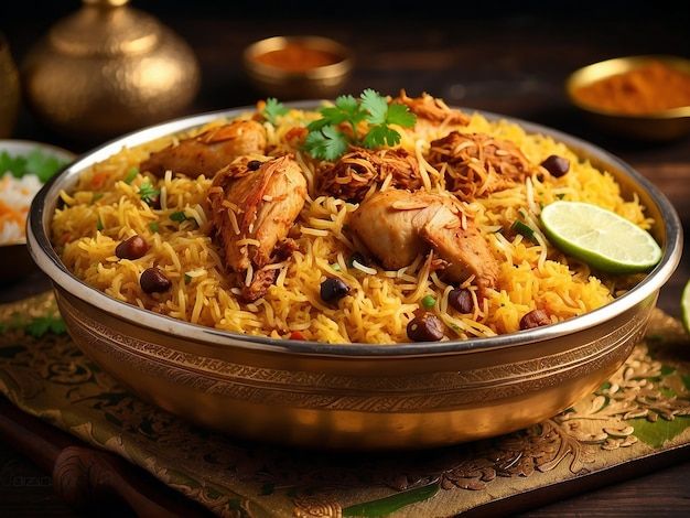 Andhra style biryani